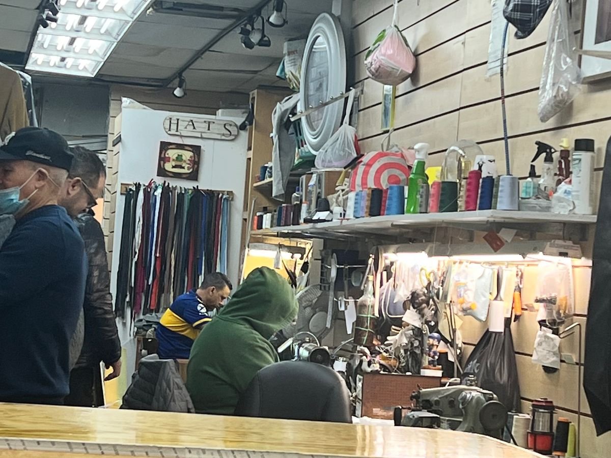 Clothing alteration service at Orchard Express